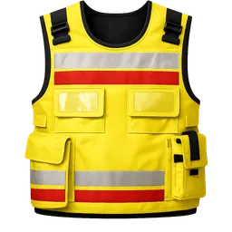 Transparent PNG of the GTA V item einsatzleiter_weste_in_gelb