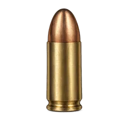 Transparent PNG of the GTA V item einzelne_9mm_pistolen_patrone