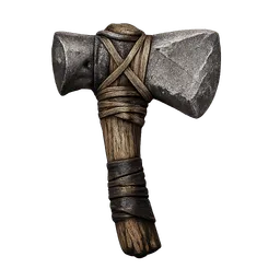 Transparent PNG of the GTA V item eisen_axt_aus_stein