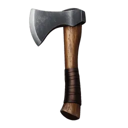 Transparent PNG of the GTA V item eisen_axt_mit_einem_holzgriff_1
