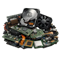 Transparent PNG of the GTA V item electronic_scrap_less_garbage