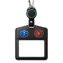 Transparent PNG of the GTA V item ems_fire_id_badge