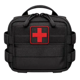 Transparent PNG of the GTA V item erste_hilfe_tasche_in_schwarz_mit_einem_roten_kreuz_die_tasche_ist_von_der_poliz