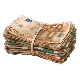 Transparent PNG of the GTA V item eur_dirty_money