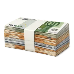Transparent PNG of the GTA V item eur_money_clean