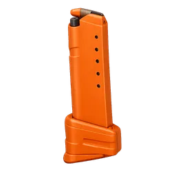 Transparent PNG of the GTA V item extended_pistol_magazine_icon_in_orange