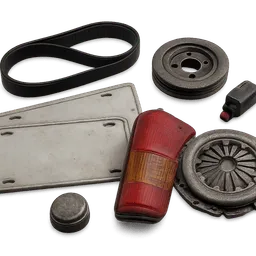 Transparent PNG of the GTA V item extras_kit_plates_liveris_car_parts_1