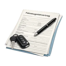 Transparent PNG of the GTA V item fahrzeugmietvertrag