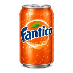 Transparent PNG of the GTA V item fanta_dose_aber_mit_dem_text_fantico