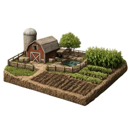 Transparent PNG of the GTA V item farm_area