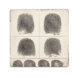 Transparent PNG of the GTA V item fingerprints