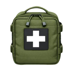 Transparent PNG of the GTA V item first_aid_kit_medkit_in_green_with_cross