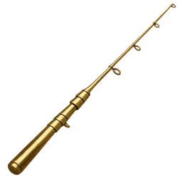 Transparent PNG of the GTA V item fishing_rod_gold