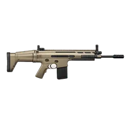 Transparent PNG of the GTA V item fn_scar_h_mk2