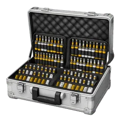 Transparent PNG of the GTA V item fotorealistisches_bild_eines_ge_ffneten_gepolsterten_notarzt_ampullariums_aus_al