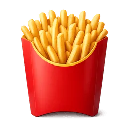 Transparent PNG of the GTA V item fries_box