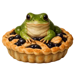 Transparent PNG of the GTA V item frog_blueberry_pie