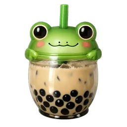 Transparent PNG of the GTA V item frog_boba_tea