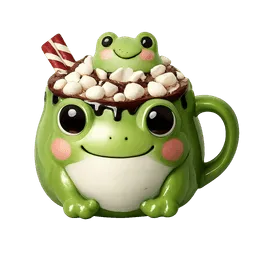 Transparent PNG of the GTA V item frog_hot_cocoa