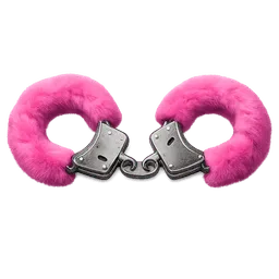 Transparent PNG of the GTA V item fuzzy_pink_handcuffs
