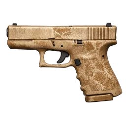 Transparent PNG of the GTA V item g19_gen2_desert_mesh