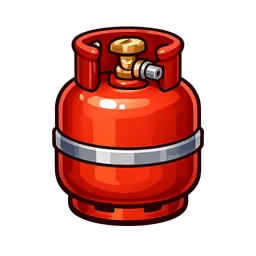 Transparent PNG of the GTA V item gazbottle