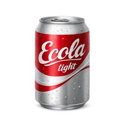 Transparent PNG of the GTA V item getr_nk_in_der_dose_mit_aufschrift_ecola_light