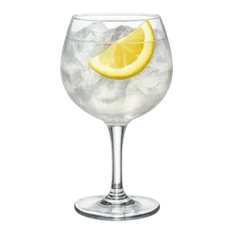 Transparent PNG of the GTA V item gin_lemon_bicchiere_di_vetro