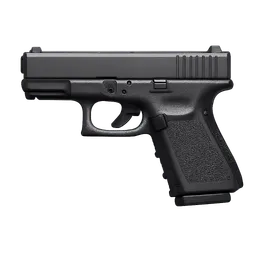 Transparent PNG of the GTA V item glock_19_1