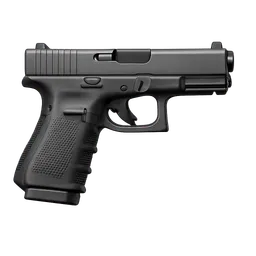 Transparent PNG of the GTA V item glock_19_gen_4_2d_flat_to_the_right