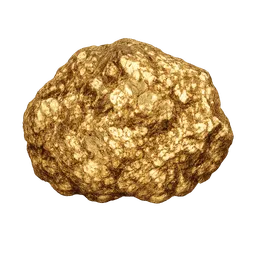 Transparent PNG of the GTA V item gold_chunk