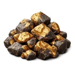 Transparent PNG of the GTA V item gold_erz_1