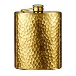 Transparent PNG of the GTA V item gold_flask_hammered