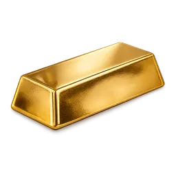 Transparent PNG of the GTA V item gold_ingot_shiny