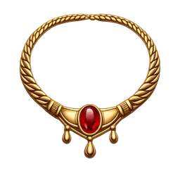 Transparent PNG of the GTA V item gold_necklace_2