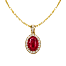 Transparent PNG of the GTA V item gold_necklace_with_a_ruby