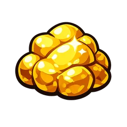 Transparent PNG of the GTA V item gold_nugget_1
