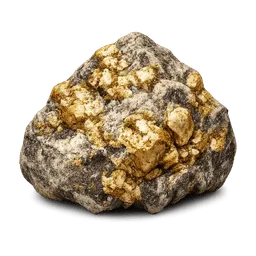 Transparent PNG of the GTA V item gold_ore_2