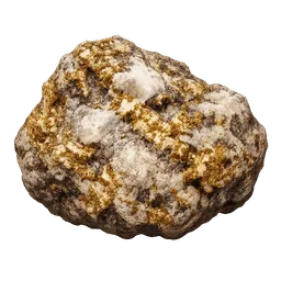 Transparent PNG of the GTA V item gold_ore_4