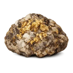 Transparent PNG of the GTA V item gold_ore_8