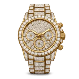 Transparent PNG of the GTA V item gold_watch_with_diamonds_men