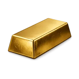 Transparent PNG of the GTA V item goldbar