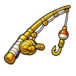 Transparent PNG of the GTA V item goldfishingrod