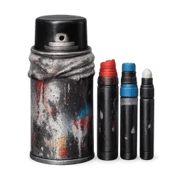 Transparent PNG of the GTA V item graffiti_paint