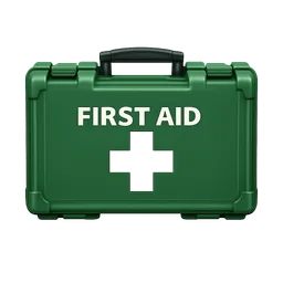 Transparent PNG of the GTA V item green_first_aid_box_that_says_first_aid_with_on_it