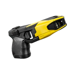Transparent PNG of the GTA V item gta_5_weapon_stungun_pointed_to_the_right_and_slightly_slanting_upwards