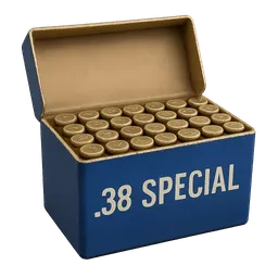 Transparent PNG of the GTA V item gta_v_fivem_inventory_icon_of_a_premium_royal_blue_ammo_box_labeled_38_special_v