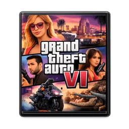 Transparent PNG of the GTA V item gta_vi_game