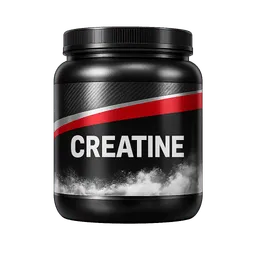 Transparent PNG of the GTA V item gym_creatine_with_label_sticker_on_the_container