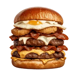 Transparent PNG of the GTA V item heart_stopper_burger